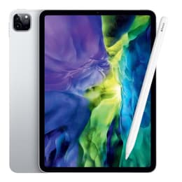 Bundle iPad Pro 11 (2020) 2. Generation + Apple Pencil - 256GB - Silber - Kein Sim-Slot