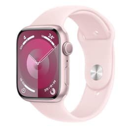 Apple Watch (Series 9) 2023 GPS 41 mm - Aluminium Rosé - Sportarmband Rosa