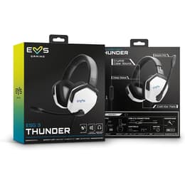 Energy Sistem ESG 3 Thunder Kopfhörer Noise cancelling gaming mit kabel mit Mikrofon - Schwarz/Weiß