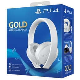 Sony PlayStation Gold Wireless Headset Kopfhörer gaming wireless mit Mikrofon - Weiß