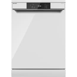 Vollständig integrierte Geschirrspülmaschine 59.8 cm Sharp QW-NA1CF47EW - 12 bis 16 Gedecke