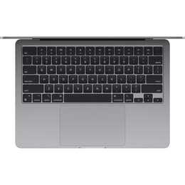 MacBook Air 15" (2024) - Apple M3 mit 8‑Core CPU und 10-core GPU - 8GB RAM - SSD 512GB - Standard-Display - QWERTY - Englisch