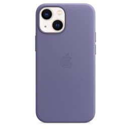Apple-Leder Case iPhone 13 Mini - Magsafe - Leder Violett