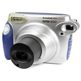 Sofortbildkamera Instax 200 - Grau/Blau + Fujifilm Fujifilm 95mm f/14 f/14