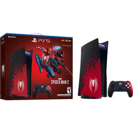 PlayStation 5 825GB - Rot - Limited Edition Marvel's Spider-Man 2 + Spider-Man 2