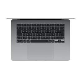 MacBook Air 15" (2023) - Apple M2 mit 8‑Core CPU und 10-core GPU - 8GB RAM - SSD 256GB - QWERTZ - Deutsch