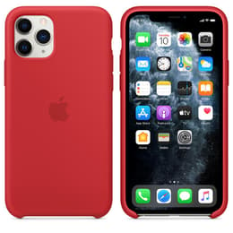 Apple-Silikon Case iPhone 11 Pro - Silikon Rot