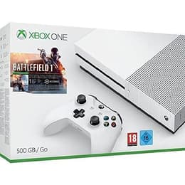 Xbox One S 500GB - Weiß + Battlefield 1