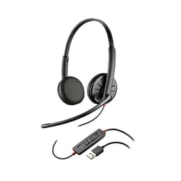 Plantronics Blackwire 300 DA Kopfhörer mit kabel mit Mikrofon - Schwarz
