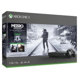 Xbox One X 1000GB - Schwarz + Metro Exodus + Metro Last Light Redux + Metro 2033 Redux