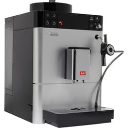 Espressomaschine mit Kaffeemühle Melitta Passione L - Silber