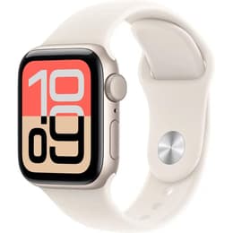 Apple Watch Series SE 3 (2025) GPS 44 mm - Aluminium Polarstern - Sportarmband Polarstern