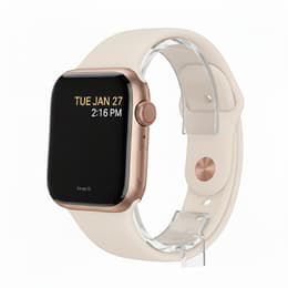 Apple Watch Series 10 (2024) GPS + Cellular 46 mm - Aluminium Roségold - Sportarmband Polarstern