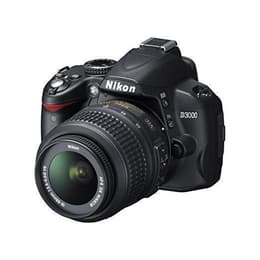 NIKON D3000 + LENS: 18-55 Noir -