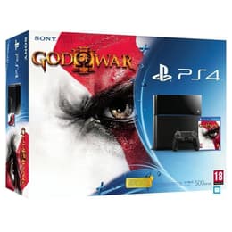 PlayStation 4 500GB - Schwarz + God of War III Remastered