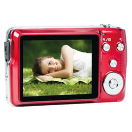 Kompakt Kamera DC8200 - Rot + AGFA OPTICAL 8X ZOOM f/2.3
