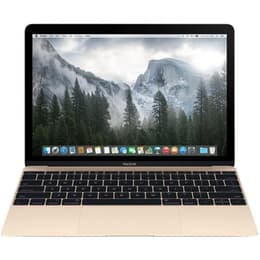MacBook 12" Retina (2016) - Core m3 1.1 GHz SSD 256 - 8GB - QWERTY - Italienisch