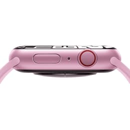Apple Watch Series 9 (2023) GPS + Cellular 45 mm - Aluminium Rosé - Sportarmband Rosé