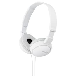 Sony MDR-ZX110 Kopfhörer Noise cancelling mit kabel mit Mikrofon - Weiß