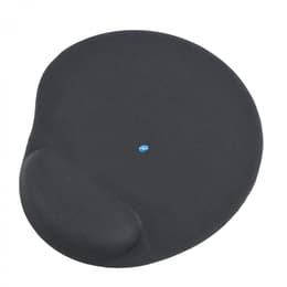 Simpletek Mouse pad with soft wrist support - Black - Ergonomic, Soft touch, Comfortable Maus