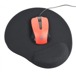 Simpletek Mouse pad with soft wrist support - Black - Ergonomic, Soft touch, Comfortable Maus
