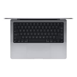 MacBook Pro 14" (2023) - Apple M2 Pro mit 10‑Core CPU und 16-core GPU - 16GB RAM - SSD 1000GB - Standard-Display - QWERTY - Englisch