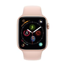 Apple Watch Series 4 (2018) GPS + Cellular 44 mm - Aluminium Gold - Sportarmband Rosé