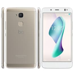 BQ Aquaris VS Plus 64GB - Weiß/Gold - Ohne Vertrag