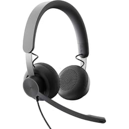 Logitech Zone Wired Kopfhörer mit Mikrofon - Schwarz