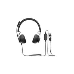 Logitech Zone Wired Kopfhörer mit Mikrofon - Schwarz