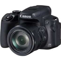 Kompakt Bridge Kamera PowerShot SX70 HS - Schwarz + Canon Canon Zoom Lens 65x IS 21-1365 mm f/3.4-6.5 f/3.4-6.5