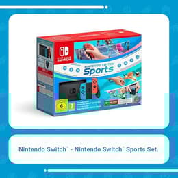 Switch 32GB - Schwarz + Nintendo Switch Sports