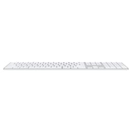 Magic Keyboard (2021) mit Ziffernblock Wireless - Weiß - QWERTY - Englisch (UK)