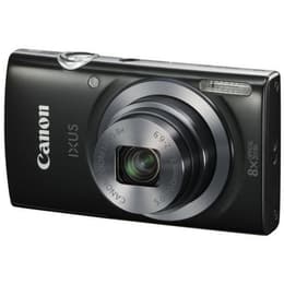 Kompakt - Canon IXUS 162 - Schwarz + Canon Zoom Lens 8x 5.0-40.0mm f/3.2-6.9