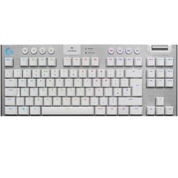 Logitech Tastatur QWERTY Englisch (UK) Wireless mit Hintergrundbeleuchtung G915 Tenkeyless Lightspeed Carbon