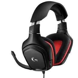 Logitech G332 Kopfhörer gaming mit kabel mit Mikrofon - Schwarz