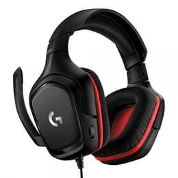 Logitech G332 Kopfhörer gaming mit kabel mit Mikrofon - Schwarz