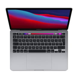 MacBook Pro 13" (2020) - Apple M1 mit 8‑Core CPU und 8-core GPU - 16GB RAM - SSD 1000GB - Standard-Display - QWERTZ - Deutsch