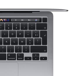 MacBook Pro 13" (2020) - Apple M1 mit 8‑Core CPU und 8-core GPU - 16GB RAM - SSD 1000GB - Standard-Display - QWERTZ - Deutsch
