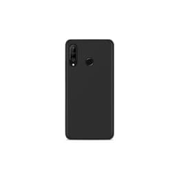 Hülle P30 Lite - Natürliches Material - Schwarz