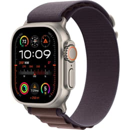 Apple Watch Ultra 2 (2023) GPS + Cellular 49 mm - Titan Titan Natur - Alpine loop Violett