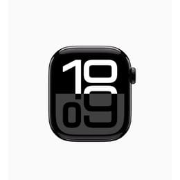 Apple Watch Series 10 (2024) GPS 46 mm - Aluminium Diamantschwarz - Ohne Armband Ohne Armband