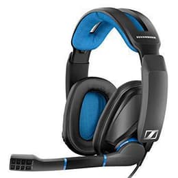 Sennheiser GSP 300 Kopfhörer Noise cancelling gaming mit kabel mit Mikrofon - Schwarz/Blau