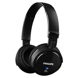 Philips SHB5600 Kopfhörer wireless mit Mikrofon - Schwarz
