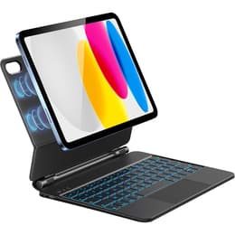 Hou Tastatur QWERTY Wireless mit Hintergrundbeleuchtung MF-10