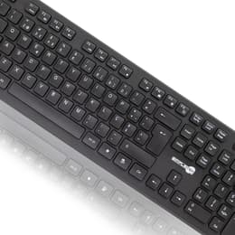 Simpletek Tastatur QWERTY Portugiesisch Wireless M&K PORTOGALLO Kit Mouse and Keyboard
