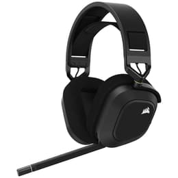 Corsair HS80 RGB Wireless Kopfhörer Noise cancelling gaming verdrahtet + kabellos mit Mikrofon - Schwarz