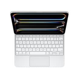 Apple Tastatur QWERTY Wireless mit Hintergrundbeleuchtung Magic Keyboard for iPad Pro 11-inch (M4, 2024)