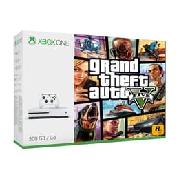 Xbox One S 500GB - Weiß + Grand Theft Auto 5