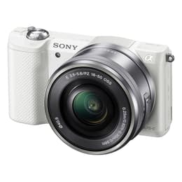 Alpha 5000 - Weiß + Sony Sony E PZ 16-50mm f/3.5-5.6 OSS f/3.5-5.6